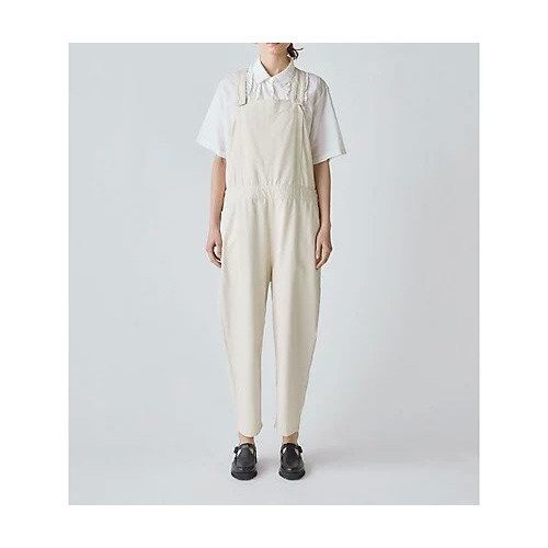 【ミディウミ/MidiUmi】のSOIL オーバーオール インテリア・キッズ・メンズ・レディースファッション・服の通販 founy(ファニー) 　ファッション　Fashion　レディースファッション　WOMEN　インディゴ　Indigo　デニム　Denim　ビッグ　Big　リネン　Linen　ワーク　Work　アイボリー|ID: prp329100004541296 ipo3291000000032085868