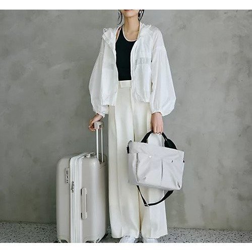 【トプカピ/TOPKAPI】の【Breath TOPKAPI】Train 防水ポリエステル ショルダー付き A4 トートバッグ / キャリー対応 人気、トレンドファッション・服の通販 founy(ファニー) 　ファッション　Fashion　レディースファッション　WOMEN　バッグ　Bag　旅行　Travel　ショルダー　Shoulder　スマート　Smart　スーツケース キャリーケース　Suitcase　ポケット　Pocket　メタル　Metal　軽量　Lightweight　other-2|ID: prp329100004541298 ipo3291000000032085882