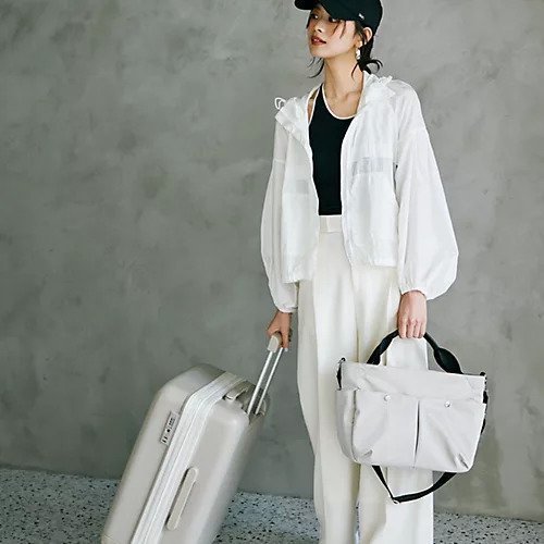 【トプカピ/TOPKAPI】の【Breath TOPKAPI】Train 防水ポリエステル ショルダー付き A4 トートバッグ / キャリー対応 人気、トレンドファッション・服の通販 founy(ファニー) 　ファッション　Fashion　レディースファッション　WOMEN　バッグ　Bag　旅行　Travel　ショルダー　Shoulder　スマート　Smart　スーツケース キャリーケース　Suitcase　ポケット　Pocket　メタル　Metal　軽量　Lightweight　other-3|ID: prp329100004541298 ipo3291000000032085883