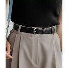 【スタイルデリ/STYLE DELI】の少し太めな30mmのリアルレザーベルト ブラック|ID: prp329100004541307 ipo3291000000032085937