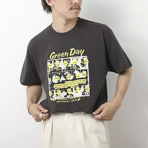 【ノーリーズ グッドマン/NOLLEY'S goodman / MEN】の【GOOD ROCK SPEED】別注 アーティスト/企業/ プリントTシャツ 25SS インテリア・キッズ・メンズ・レディースファッション・服の通販 founy(ファニー) 　ファッション　Fashion　メンズファッション　Men's Style Online　イラスト　Illustration　インナー　Inner　ヴィンテージ　Vintage　グラフィック　Graphic　ジャケット　Jacket　ビッグ　Big　フロント　Front　プリント　Print　別注　Special Order　モノトーン　Monotone　リラックス　Relax　ワーク　Work　2025年　2025　2025春夏・S/S　Ss,Spring/Summer,2025　ブラック|ID: prp329100004541323 ipo3291000000032523519