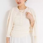 【ノーリーズ/NOLLEY'S】の《アンサンブル対応》シアーワッフルヘンリーノースリーブ2WAYプルオーバーカットソー キナリ|ID: prp329100004541408 ipo3291000000032086774
