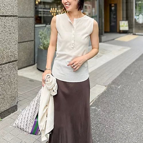 【ノーリーズ/NOLLEY'S】の《アンサンブル対応》シアーワッフルヘンリーノースリーブ2WAYプルオーバーカットソー インテリア・キッズ・メンズ・レディースファッション・服の通販 founy(ファニー) 　ファッション　Fashion　レディースファッション　Fashion for Women　トップス・カットソー　Cut & Sew Tops　アンサンブルニット　Knit Ensembles & Twin Sets　キャミソール&ノースリーブ　Camisoles & Sleeveless Tops　カジュアルプルオーバー・ニットトップス　Pullovers & Knit Tops / Casual Pullovers　カットソー・ベーシックTシャツ　Cut-and-Sewn Tops / Stretch Tees & Basics　2025年　2025　2025春夏・S/S　Spring/Summer 2025 SS25　おすすめ　Recommended / Our Picks　アンサンブル　Ensemble Set　カーディガン　Cardigan, Knitwear　タンク　Tank Top, Sleeveless Top　ノースリーブ　Sleeveless, No-Sleeve　ラウンド　Round, Round Neck　ワッフル　Waffle, Waffle Knit　春　Spring　キナリ|ID: prp329100004541408 ipo3291000000034089769