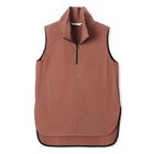 【プレインピープル/PLAIN PEOPLE】のオーガニック天竺ハーフジッププルオーバー マロン|ID: prp329100004542703 ipo3291000000032099992