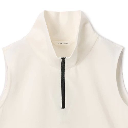 【プレインピープル/PLAIN PEOPLE】のオーガニック天竺ハーフジッププルオーバー 人気、トレンドファッション・服の通販 founy(ファニー) 　ファッション　Fashion　レディースファッション　Fashion for Women　トップス・カットソー　Cut & Sew Tops　カジュアルプルオーバー・ニットトップス　Pullovers & Knit Tops / Casual Pullovers　おすすめ　Recommended / Our Picks　オーガニック　Organic Cotton　ベスト　Vest, Waistcoat　ボトム　Bottoms, Lower Wear　洗える　Machine Washable　other-3|ID: prp329100004542703 ipo3291000000035165055