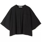 【プレインピープル/PLAIN PEOPLE】のオーガニック天竺ショート丈プルオーバー ブラック|ID: prp329100004542704 ipo3291000000032100002