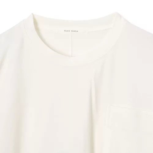 【プレインピープル/PLAIN PEOPLE】のオーガニック天竺ショート丈プルオーバー 人気、トレンドファッション・服の通販 founy(ファニー) 　ファッション　Fashion　レディースファッション　WOMEN　トップス・カットソー　Tops/Tshirt　プルオーバー　Pullover　オーガニック　Organic　ショート　Short　シンプル　Simple　ジャージ　Jersey　洗える　Washable　other-3|ID: prp329100004542704 ipo3291000000032100005