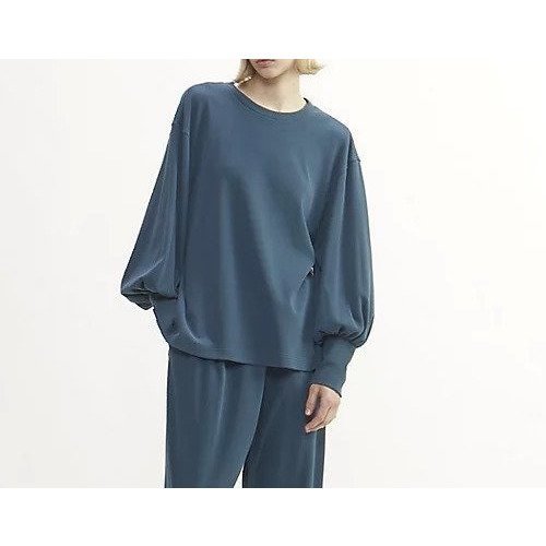 【プレインピープル/PLAIN PEOPLE】の強撚ハイウェットポンチプルオーバー インテリア・キッズ・メンズ・レディースファッション・服の通販 founy(ファニー) https://founy.com/ ファッション Fashion レディースファッション WOMEN トップス・カットソー Tops/Tshirt プルオーバー Pullover ジャージー Jersey ストレッチ Stretch ダブル Double |ID: prp329100004542705 ipo3291000000032100006