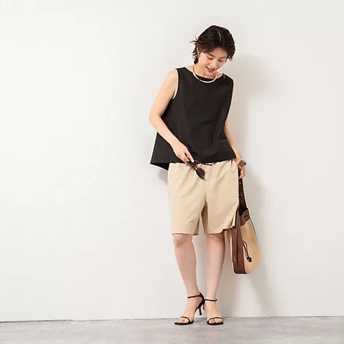 【ノーリーズ/NOLLEY'S】のエクセルテックタンブラーノースリーブブラウス 人気、トレンドファッション・服の通販 founy(ファニー) 　ファッション　Fashion　レディースファッション　Fashion for Women　トップス・カットソー　Cut & Sew Tops　キャミソール&ノースリーブ　Camisoles & Sleeveless Tops　シャツ・ブラウス・オフィスカジュアル　Elegant Blouses & Button-Ups　2025年　2025　2025春夏・S/S　Spring/Summer 2025 SS25　インナー　Innerwear　シンプル　Simple, Minimal　other-3|ID: prp329100004542709 ipo3291000000032100043