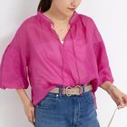 【ノーリーズ/NOLLEY'S】の【WEB限定カラーあり】シアーラミー袖バルーンブラウス ピンク|ID: prp329100004542710 ipo3291000000032100045