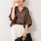 【ノーリーズ/NOLLEY'S】の【WEB限定カラーあり】シアーラミー袖バルーンブラウス ブラウン|ID: prp329100004542710 ipo3291000000032100047