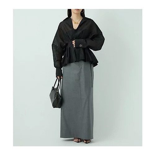 【カオス/Chaos】のエラルドブラウス 人気、トレンドファッション・服の通販 founy(ファニー) 　ファッション　Fashion　レディースファッション　WOMEN　トップス・カットソー　Tops/Tshirt　シャツ/ブラウス　Shirts/Blouses　2025年　2025　2025春夏・S/S　Ss,Spring/Summer,2025　カフス　Cuffs　フロント　Front　夏　Summer　other-2|ID: prp329100004542711 ipo3291000000032100053