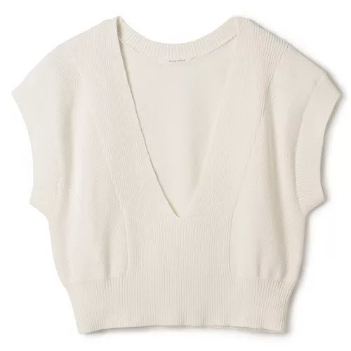 【プレインピープル/PLAIN PEOPLE】のコットンニットショートベスト インテリア・キッズ・メンズ・レディースファッション・服の通販 founy(ファニー) https://founy.com/ ファッション Fashion レディースファッション WOMEN アウター Coat Outerwear トップス・カットソー Tops/Tshirt ニット Knit Tops ベスト/ジレ Gilets/Vests ショート Short フォルム Form ベスト Vest 春 Spring 洗える Washable |ID: prp329100004542712 ipo3291000000032100059