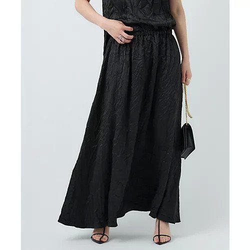 【カオス/Chaos】のクリンスカート インテリア・キッズ・メンズ・レディースファッション・服の通販 founy(ファニー) 　ファッション　Fashion　レディースファッション　Fashion for Women　スカート　Skirts　2025年　2025　2025春夏・S/S　Spring/Summer 2025 SS25　シンプル　Simple, Minimal　セットアップ　Set-Up, Coordinated Outfit　夏　Summer　ブラック|ID: prp329100004542715 ipo3291000000032695874