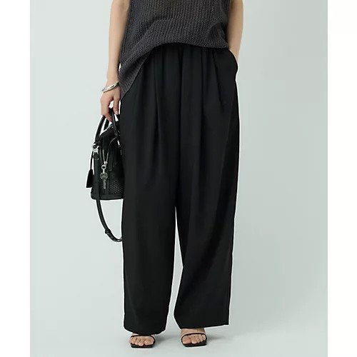 【カオス/Chaos】のリタパンツ インテリア・キッズ・メンズ・レディースファッション・服の通販 founy(ファニー) 　ファッション　Fashion　レディースファッション　WOMEN　パンツ　Pants　2025年　2025　2025春夏・S/S　Ss,Spring/Summer,2025　フロント　Front　夏　Summer　ブラック|ID: prp329100004542718 ipo3291000000032100101
