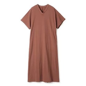 【プレインピープル/PLAIN PEOPLE】のオーガニック天竺ドルマン半袖ワンピース 人気、トレンドファッション・服の通販 founy(ファニー) ファッション Fashion レディースファッション Ladies' Fashion Online ワンピース Dress オーガニック Organic ジャージ Jersey ロング Long 半袖 Short Sleeve 洗える Washable |ID:prp329100004542719