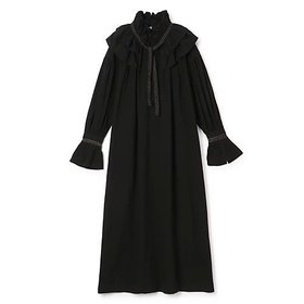 【プレインピープル/PLAIN PEOPLE】のCRIMBED COTTONワンピース 人気、トレンドファッション・服の通販 founy(ファニー) ファッション Fashion レディースファッション WOMEN ワンピース Dress おすすめ Recommend インド India スタンド Stand ラッフル Raffle ロング Long 洗える Washable |ID:prp329100004542720