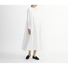 【プレインピープル/PLAIN PEOPLE】の綿麻高密度ツイルショルダータックシャツドレス ホワイト|ID: prp329100004542721 ipo3291000000032100132