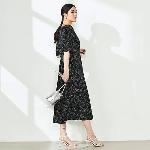 【ノーリーズソフィー/NOLLEY'S sophi】のミモザプリントチューリップスリーブワンピース 人気、トレンドファッション・服の通販 founy(ファニー) 　ファッション　Fashion　レディースファッション　WOMEN　ワンピース　Dress　2025年　2025　2025春夏・S/S　Ss,Spring/Summer,2025　おすすめ　Recommend　ジャケット　Jacket　other-2|ID: prp329100004542722 ipo3291000000032100138