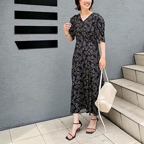 【ノーリーズソフィー/NOLLEY'S sophi】のミモザプリントチューリップスリーブワンピース 人気、トレンドファッション・服の通販 founy(ファニー) 　ファッション　Fashion　レディースファッション　Fashion for Women　ワンピース　Dresses　2025年　2025　2025春夏・S/S　Spring/Summer 2025 SS25　おすすめ　Recommended / Our Picks　ジャケット　Jacket, Outerwear　other-3|ID: prp329100004542722 ipo3291000000033244161