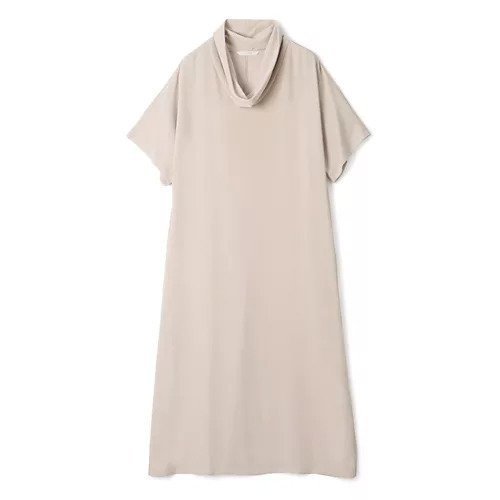 【プレインピープル/PLAIN PEOPLE】のバックサテンジョーゼットオフスタンドカラー半袖ロングワンピース インテリア・キッズ・メンズ・レディースファッション・服の通販 founy(ファニー) https://founy.com/ ファッション Fashion レディースファッション Fashion for Women ワンピース Dresses サテン Satin, Glossy Fabric シンプル Simple, Minimal ドレープ Drape, Draping Fabric ロング Long, Long-Length 半袖 Short Sleeve, Half Sleeve 夏 Summer |ID: prp329100004542723 ipo3291000000032536218