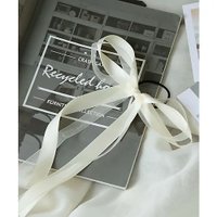 【コレカラ/collecala】のサテン オーガンジー ロングレイヤードリボンヘアゴム 人気、トレンドファッション・服の通販 founy(ファニー) ファッション Fashion レディースファッション WOMEN オーガンジー Organdy サテン Satin リボン Ribbon ロング Long エレガント 上品 Elegant 結婚式 Wedding Ceremony |ID:prp329100004542729