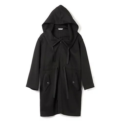 【プレインピープル/PLAIN PEOPLE】のダンボールニットモッズコート インテリア・キッズ・メンズ・レディースファッション・服の通販 founy(ファニー) 　ファッション　Fashion　レディースファッション　WOMEN　アウター　Coat Outerwear　コート　Coats　モッズ/フィールドコート　Mods Coats/Field Coats　シンプル　Simple　ドローコード　Draw Cord　モッズコート　Mod Coat　今季　This Season　洗える　Washable　ブラック|ID: prp329100004542733 ipo3291000000032100221