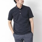 【ノーリーズ グッドマン/NOLLEY'S goodman / MEN】の《ビジカジ対応》ハイゲージサッカーストライプ ワンピースカラーポロ 25SS ネイビー|ID: prp329100004542734 ipo3291000000032100226