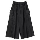 【プレインピープル/PLAIN PEOPLE】のタフタ/ワッシャータフタストライプキュロットパンツ 人気、トレンドファッション・服の通販 founy(ファニー) ファッション Fashion レディースファッション WOMEN スカート Skirt イタリア Italy ウォッシュ Wash キュロット Culottes シルク Silk ストライプ Stripe タフタ Taffeta タンブラー Tumbler エレガント 上品 Elegant 洗える Washable thumbnail ブラック|ID: prp329100004544562 ipo3291000000032113192