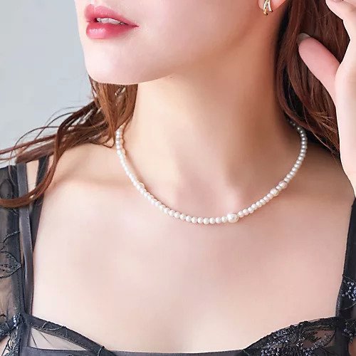 【フィービィー/phoebe】の【金属アレルギー対応】クラスアップパールネックレス インテリア・キッズ・メンズ・レディースファッション・服の通販 founy(ファニー) https://founy.com/ ファッション Fashion レディースファッション Fashion for Women ジュエリー Jewelry ネックレス Necklaces & Pendants おすすめ Recommended / Our Picks ネックレス Necklace, Pendant Necklace パール Pearl, Pearl Accent フロント Front, Front Design モチーフ Motif, Design Theme 結婚式 Wedding |ID: prp329100004544563 ipo3291000000032113195
