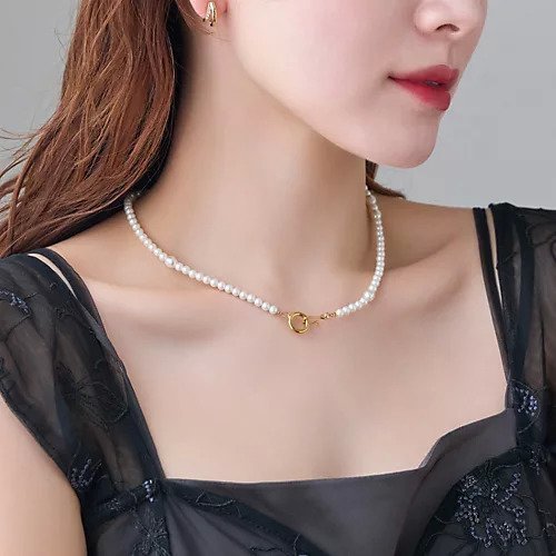 【フィービィー/phoebe】の【金属アレルギー対応】クラスアップパールネックレス 人気、トレンドファッション・服の通販 founy(ファニー) 　ファッション　Fashion　レディースファッション　Fashion for Women　ジュエリー　Jewelry　ネックレス　Necklaces & Pendants　おすすめ　Recommended / Our Picks　ネックレス　Necklace, Pendant Necklace　パール　Pearl, Pearl Accent　フロント　Front, Front Design　モチーフ　Motif, Design Theme　結婚式　Wedding　other-3|ID: prp329100004544563 ipo3291000000032113198