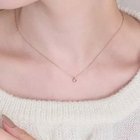 【フィービィー/phoebe】の【金属アレルギー対応】プチベゼルストーンネックレス シャンパンゴールド シャンパンベージュ|ID: prp329100004544564 ipo3291000000032113200