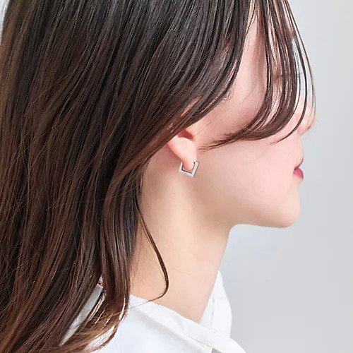 【フィービィー/phoebe】の【金属アレルギー対応】ストレートスクエアフープピアス シルバー/サージカルステンレス 人気、トレンドファッション・服の通販 founy(ファニー) ファッション Fashion レディースファッション Fashion for Women シルバー Silver, Metallic Silver フープ Hoop, Hoop Earrings プレーン Plain, Simple other-2|ID: prp329100004544570 ipo3291000000033551375