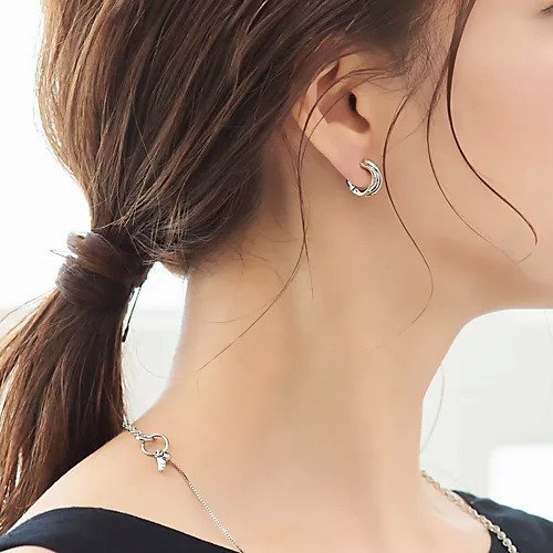 【フィービィー/phoebe】のウェーブスナップイヤリング シルバー 人気、トレンドファッション・服の通販 founy(ファニー) 　ファッション　Fashion　レディースファッション　Fashion for Women　ジュエリー　Jewelry　ファッションリング　Fashion Rings　イヤリング・フープ・ドロップタイプ　Hoop, Drop & Clip Earrings　おすすめ　Recommended / Our Picks　イヤーカフ　Ear Cuffs　ウェーブ　Wavy Pattern　シルバー　Silver, Metallic Silver　other-3|ID: prp329100004544578 ipo3291000000032113258