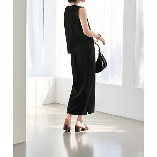 【スタイルデリ/STYLE DELI】の【LUXE】シャリ感ソウバリニットスカート 人気、トレンドファッション・服の通販 founy(ファニー) 　ファッション　Fashion　レディースファッション　WOMEN　スカート　Skirt　春　Spring　サマー　Summer　シンプル　Simple　スリット　Slit　セットアップ　Set Up　ベスト　Vest　ペンシル　Pencil　ポケット　Pocket　ループ　Loop　S/S・春夏　Ss・Spring/Summer　夏　Summer　other-3|ID: prp329100004546628 ipo3291000000032124857