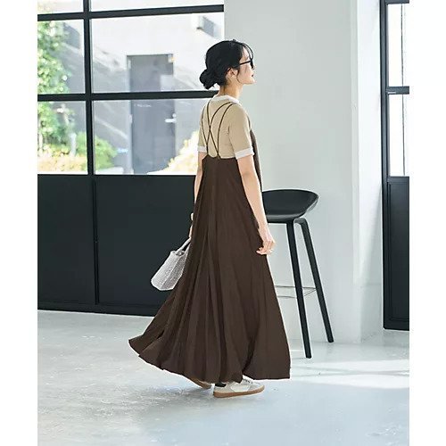 【スタイルデリ/STYLE DELI】の【LUXE】クロスキャミバルーンワンピース インテリア・キッズ・メンズ・レディースファッション・服の通販 founy(ファニー) https://founy.com/ ファッション Fashion レディースファッション WOMEN ワンピース Dress カットソー Cut And Sew 軽量 Lightweight スリット Slit タンク Tank タートル Turtle チューブ Tube 長袖 Long Sleeve バルーン Balloon ポケット Pocket 半袖 Short Sleeve ラップ Wrap リゾート Resort ループ Loop 冬 Winter 夏 Summer |ID: prp329100004546629 ipo3291000000032124858