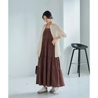 【スタイルデリ/STYLE DELI】の【LUXE】コットンティアードベアワンピース ブラウン|ID:prp329100004546631