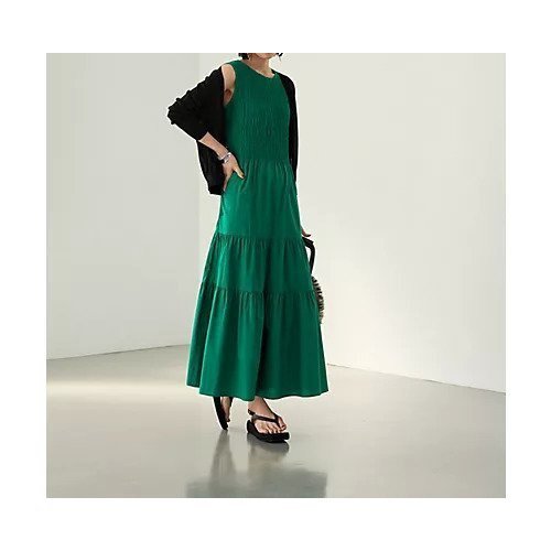 【スタイルデリ/STYLE DELI】のシャーリングコットンティアードワンピース 人気、トレンドファッション・服の通販 founy(ファニー) 　ファッション　Fashion　レディースファッション　WOMEN　ワンピース　Dress　インナー　Inner　春　Spring　カーディガン　Cardigan　キャップ　Cap　シャーリング　Shirring　シューズ　Shoes　ジャケット　Jacket　スニーカー　Sneakers　スリット　Slit　ダウン　Down　ティアードスカート　Tiered Skirt　フィット　Fit　フォルム　Form　フレア　Flare　ペチコート　Petticoat　ポケット　Pocket　ラウンド　Round　リボン　Ribbon　ループ　Loop　ロング　Long　S/S・春夏　Ss・Spring/Summer　夏　Summer　other-2|ID: prp329100004546632 ipo3291000000032124872