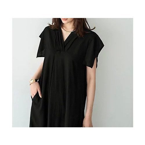 【スタイルデリ/STYLE DELI】のリネン混ひねりVネックワンピース 人気、トレンドファッション・服の通販 founy(ファニー) 　ファッション　Fashion　レディースファッション　WOMEN　ワンピース　Dress　春　Spring　カーディガン　Cardigan　キャップ　Cap　ギャザー　Gather　ジャケット　Jacket　スニーカー　Sneakers　スリット　Slit　スリーブ　Sleeve　定番　Standard　フォルム　Form　フロント　Front　ブルゾン　Blouson　ポケット　Pocket　リネン　Linen　リュック　Ruck Sack　ループ　Loop　ロング　Long　S/S・春夏　Ss・Spring/Summer　夏　Summer　エレガント 上品　Elegant　ビジネス 仕事 通勤　Business　other-3|ID: prp329100004546634 ipo3291000000032124882