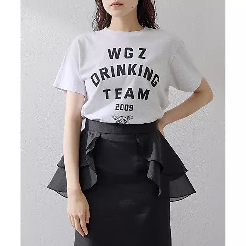 【ウィムガゼット/Whim Gazette】のDRINKING TEE インテリア・キッズ・メンズ・レディースファッション・服の通販 founy(ファニー) https://founy.com/ ファッション Fashion レディースファッション Fashion for Women 2025年 2025 2025春夏・S/S Spring/Summer 2025 SS25 イエロー Yellow インナー Innerwear カットソー Cut and Sewn Top コンパクト Compact, Small Size ジャケット Jacket, Outerwear プリント Print, Printed Pattern ボトム Bottoms, Lower Wear ロング Long, Long-Length 半袖 Short Sleeve, Half Sleeve |ID: prp329100004547700 ipo3291000000032137690
