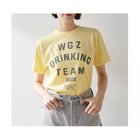 【ウィムガゼット/Whim Gazette】のDRINKING TEE イエロー|ID: prp329100004547700 ipo3291000000032137694