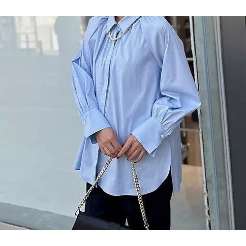 【ノーリーズ/NOLLEY'S】のオーバーギャザーマルチウェイブラウス 人気、トレンドファッション・服の通販 founy(ファニー) 　ファッション　Fashion　レディースファッション　WOMEN　トップス・カットソー　Tops/Tshirt　シャツ/ブラウス　Shirts/Blouses　2024年　2024　2024-2025秋冬・A/W　Aw/Autumn/Winter/Fw/Fall/2024-2025　2025年　2025　カシュクール　Cachecoeur　ギャザー　Gather　other-3|ID: prp329100004547717 ipo3291000000032321683
