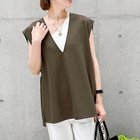 【ノーリーズ/NOLLEY'S】の【WEB STAFF高久 別注カラーあり】COOL TOUCH 深Vネックプルオーバーカットソー ブラウン|ID: prp329100004547724 ipo3291000000032137856
