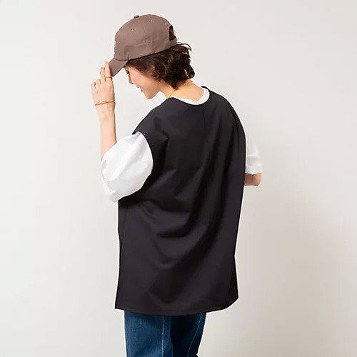 【ノーリーズ/NOLLEY'S】の【WEB STAFF高久 別注カラーあり】COOL TOUCH 深Vネックプルオーバーカットソー 人気、トレンドファッション・服の通販 founy(ファニー) 　ファッション　Fashion　レディースファッション　Fashion for Women　トップス・カットソー　Cut & Sew Tops　カジュアルプルオーバー・ニットトップス　Pullovers & Knit Tops / Casual Pullovers　カットソー・ベーシックTシャツ　Cut-and-Sewn Tops / Stretch Tees & Basics　Vネックトップス　V-Neck Tops / V-Cut Neckline Shirts　春　Spring　ストレッチ　Stretch, Stretchy Fabric　デニム　Denim, Jeans Material　バランス　Balance, Style Balance　ベスト　Vest, Waistcoat　ボトム　Bottoms, Lower Wear　別注　Limited Edition, Custom Order　2025年　2025　2025春夏・S/S　Spring/Summer 2025 SS25　other-2|ID: prp329100004547724 ipo3291000000032137860