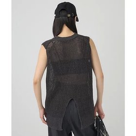 【カオス/Chaos】 リナリアニットベスト人気、トレンドファッション・服の通販 founy(ファニー) ファッション Fashion レディースファッション WOMEN アウター Coat Outerwear トップス・カットソー Tops/Tshirt ニット Knit Tops ベスト/ジレ Gilets/Vests 2024年 2024 2024春夏・S/S Ss,Spring/Summer,2024 スリット Slit ベスト Vest ミックス Mix リネン Linen 夏 Summer 畦 Ridge |ID:prp329100004547729