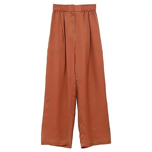 【クラネ/CLANE】のSHEER AIRY PANTS インテリア・キッズ・メンズ・レディースファッション・服の通販 founy(ファニー) 　ファッション　Fashion　レディースファッション　WOMEN　パンツ　Pants　2025年　2025　2025春夏・S/S　Ss,Spring/Summer,2025　おすすめ　Recommend　とろみ　Thickness　シアー　Sheer　ストレート　Straight　ORANGE|ID: prp329100004547734 ipo3291000000032137918