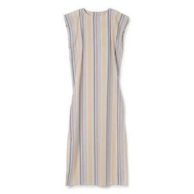 【ベースレンジ/Baserange】のSTAVE SLEEVELESS DRESS 人気、トレンドファッション・服の通販 founy(ファニー) ファッション Fashion レディースファッション WOMEN トップス・カットソー Tops/Tshirt ワンピース Dress ドレス Party Dresses 2025年 2025 2025春夏・S/S Ss,Spring/Summer,2025 ストライプ Stripe スリット Slit スリム Slim バランス Balance レギンス Leggings 洗える Washable |ID:prp329100004547742
