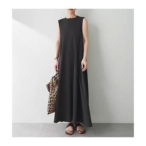 【ウィムガゼット/Whim Gazette】のカットフレアワンピース 人気、トレンドファッション・服の通販 founy(ファニー) 　ファッション　Fashion　レディースファッション　WOMEN　ワンピース　Dress　2025年　2025　2025春夏・S/S　Ss,Spring/Summer,2025　おすすめ　Recommend　カットソー　Cut And Sew　サンダル　Sandals　スマート　Smart　スリット　Slit　ノースリーブ　No Sleeve　フレア　Flare　リゾート　Resort　ロング　Long　夏　Summer　other-3|ID: prp329100004547743 ipo3291000000032137987