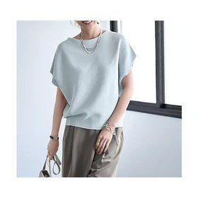 【スタイルデリ/STYLE DELI】 ラウンドシェイプサマーニットトップスB人気、トレンドファッション・服の通販 founy(ファニー) ファッション Fashion レディースファッション WOMEN トップス・カットソー Tops/Tshirt ニット Knit Tops イエロー Yellow インナー Inner 軽量 Lightweight シンプル Simple スリット Slit 人気 Popularity バランス Balance パステル Pastel フォルム Form ポケット Pocket 半袖 Short Sleeve ラウンド Round 夏 Summer エレガント 上品 Elegant ギフト プレゼント Gift Present |ID:prp329100004547794
