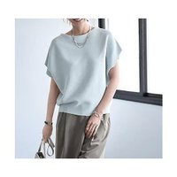 【スタイルデリ/STYLE DELI】のラウンドシェイプサマーニットトップスB 人気、トレンドファッション・服の通販 founy(ファニー) ファッション Fashion レディースファッション Ladies' Fashion Online トップス・カットソー Tops/Tshirt ニット Knit Tops イエロー Yellow インナー Inner 軽量 Lightweight シンプル Simple スリット Slit 人気 Popularity バランス Balance パステル Pastel フォルム Form ポケット Pocket 半袖 Short Sleeve ラウンド Round 夏 Summer エレガント 上品 Elegant ギフト プレゼント Gift Present |ID:prp329100004547794